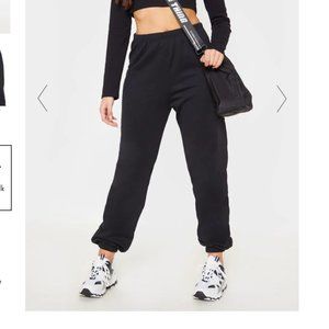 Basic Cuffed Hem Sweatpants/ Joggers